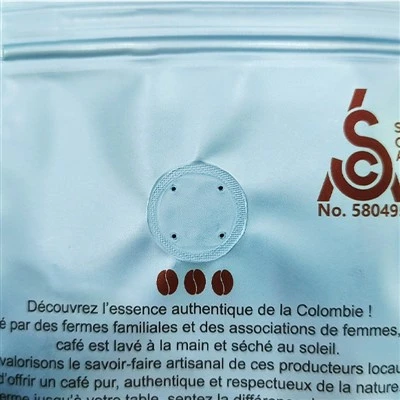 Eight-sided Zipper Coffee Bag Eight-sided Zipper Coffee Bag